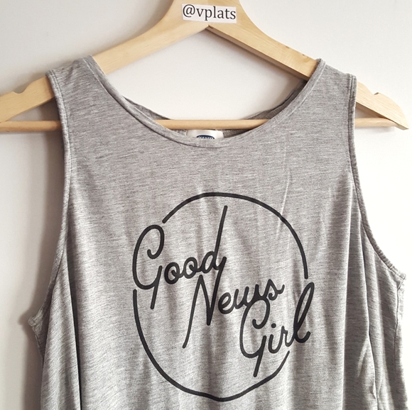 ▪︎Old Navy▪︎"Good News Girl" Tank Top - Picture 3 of 6